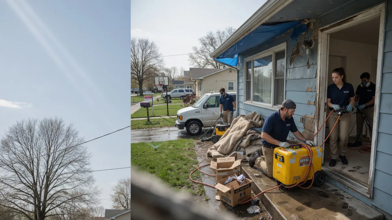 Basement Flood Cleanup in Wysox, PA near me